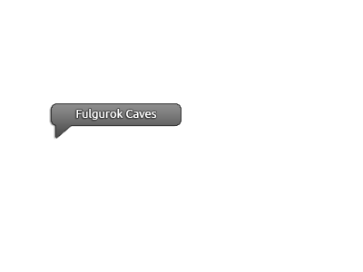 Map of the New Logora Region, Fulgurok Caves marked